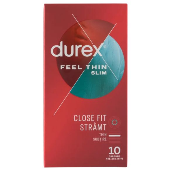Durex - prezerwatywy Feel Thin Slim - ultracienkie, naturalne odczucie