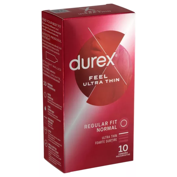 Durex - prezerwatywy ultra cienkie - naturalne odczucia - 2x10 sztuk