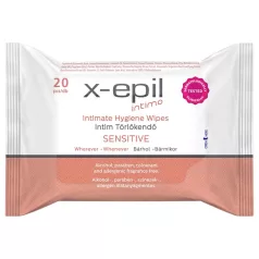   X-Epil Intimo Sensitive - chusteczki do higieny intymnej - 20 sztuk