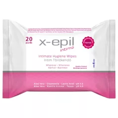 X-Epil Intimo - chusteczki do higieny intymnej - 20 sztuk