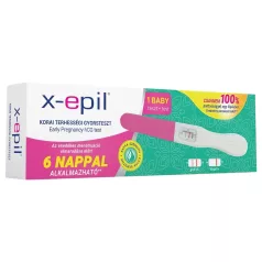 X-Epil - test ciążowy wczesny - szybki wynik - 1 sztuka