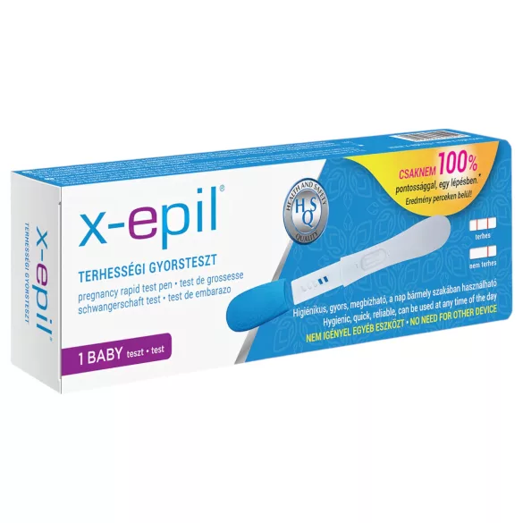 X-Epil - test ciążowy szybki - pisak - 1 sztuka