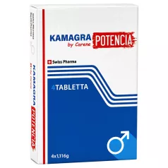   Kamagra by Carene Potencia - suplement diety w tabletkach dla mężczyzn - 4 szt.