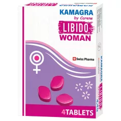   Kamagra by Carene Libido Woman - suplement diety w tabletkach dla kobiet - 4 szt.