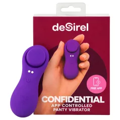   Desirel Confidential - noszone majtki wibracyjne sterowane aplikacją (fioletowe)