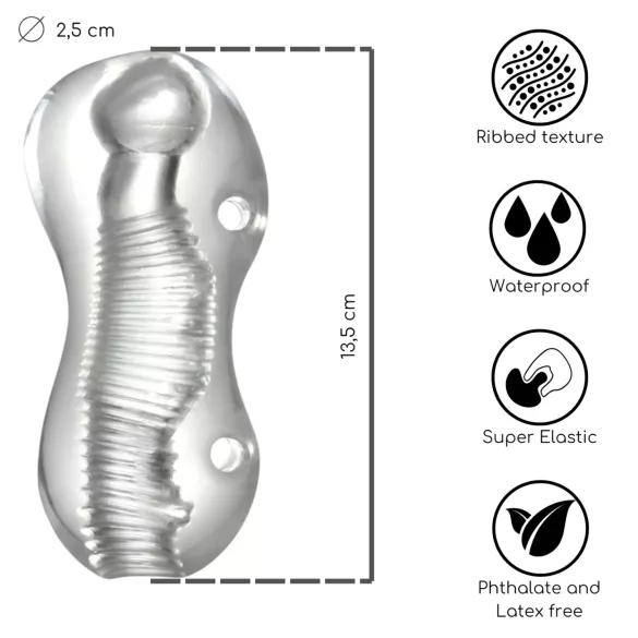 Desirel Vortex - masturbator (przezroczysty)