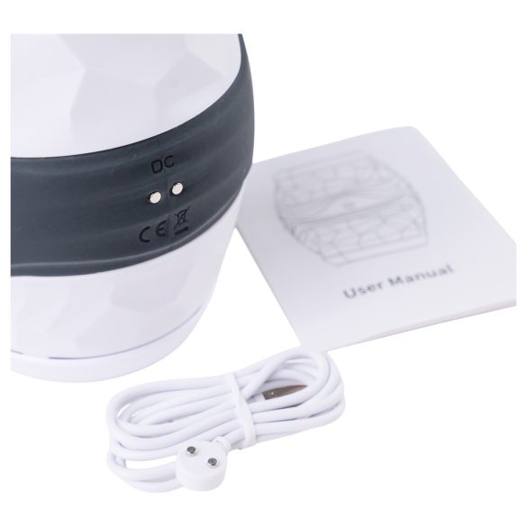 Desirel Grip Master - masturbator zaciskający - szary