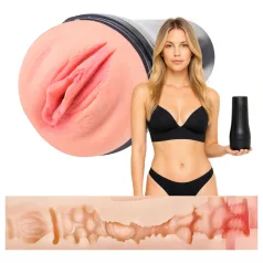   Desirel True Touch - realistyczna wibrująca masturbator - cielisty/czarny