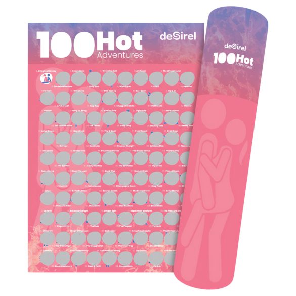 Desirel - 100 pozycji miłosnych zdrapka gra towarzyska