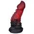OgazR - dildo ośmiornicy - 19 cm - czerwony