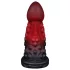 OgazR - dildo ośmiornicy - 19 cm - czerwony