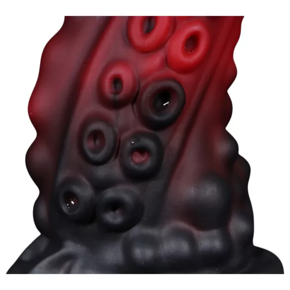 OgazR - dildo ośmiornicy - 19 cm - czerwony