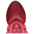 OgazR - dildo ośmiornicy - 19 cm - czerwony