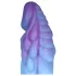 OgazR - dildo świecący - smok - 22 cm - fioletowo-różowy