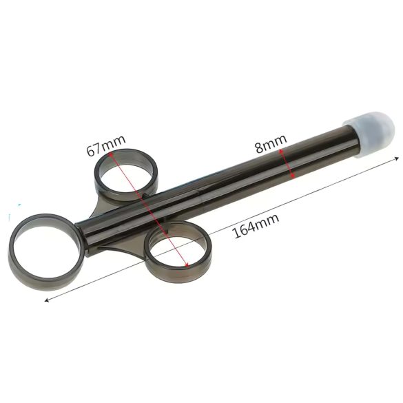 Strzykawka do aplikacji lubrykantu (czarna)