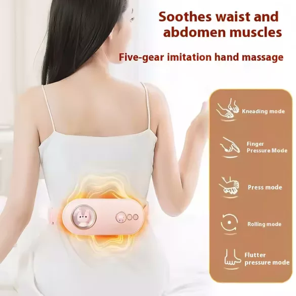 HappyPet Comfort - pas masujący na bóle menstruacyjne - różowy