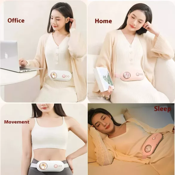 HappyPet Comfort - pas masujący na bóle menstruacyjne - różowy