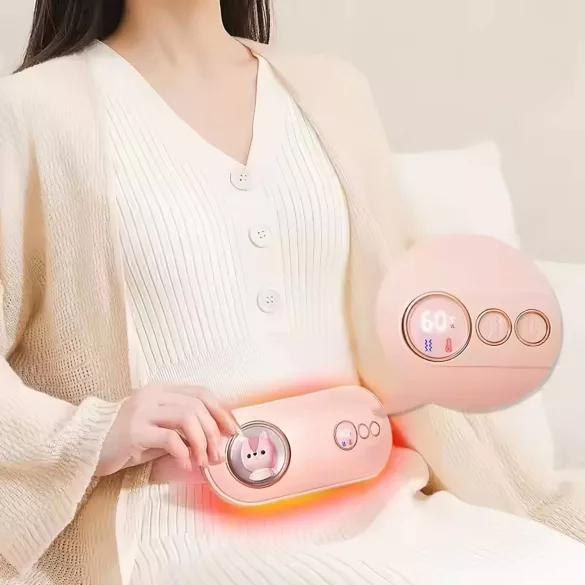 HappyPet Comfort - pas masujący na bóle menstruacyjne - różowy