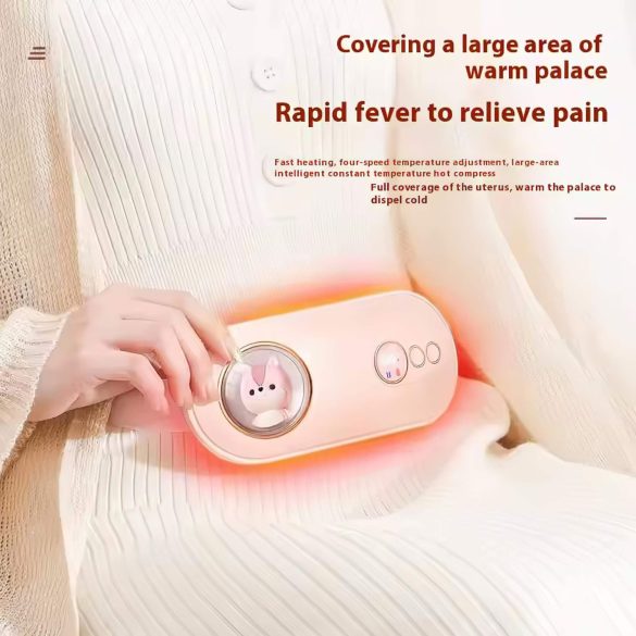 HappyPet Comfort - pas menstruacyjny masujący - biały