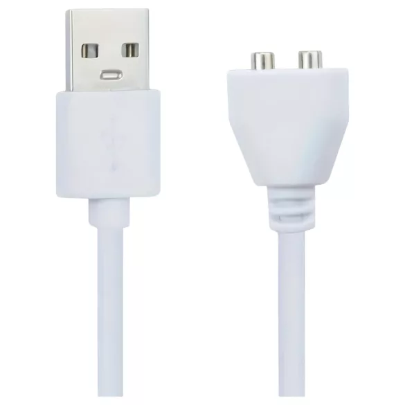 Pleasure Charge Loveline - magnetyczny kabel do ładowania USB (biały)