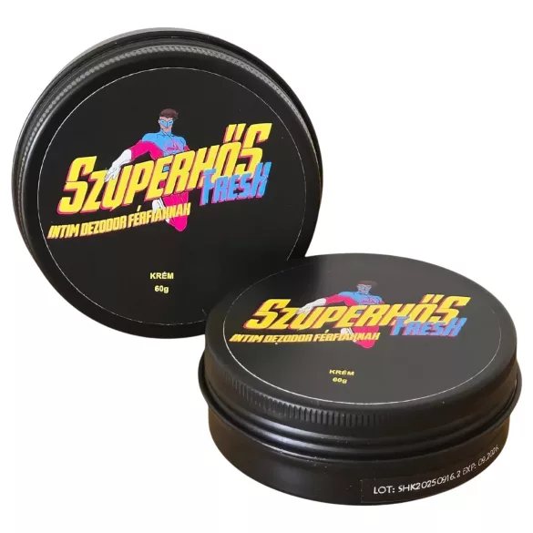 Superbohater Fresh - intymny kremowy dezodorant dla mężczyzn (60 g)