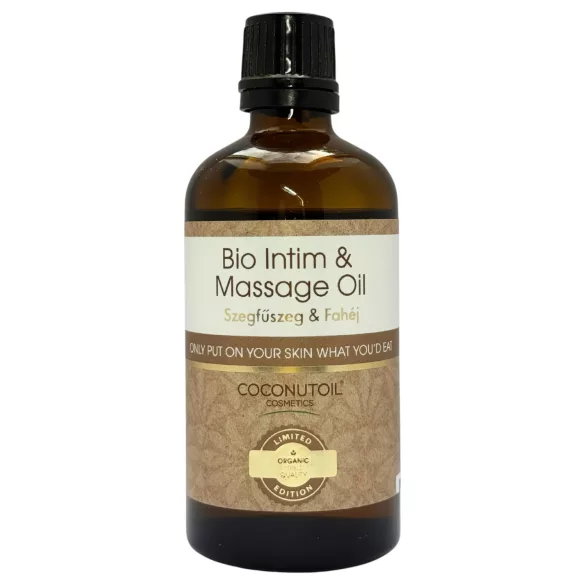 Coconutoil - olejek intymny i do masażu - goździk cynamon - 80ml