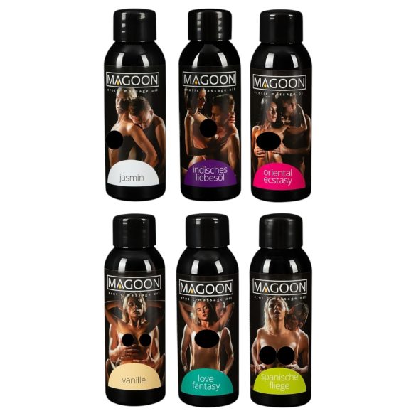 Magoon - Zestaw olejków do masażu (6x50ml)