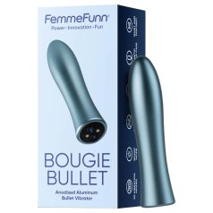 FemmeFunn Bougie - wibrator aluminiowy premium - srebrny