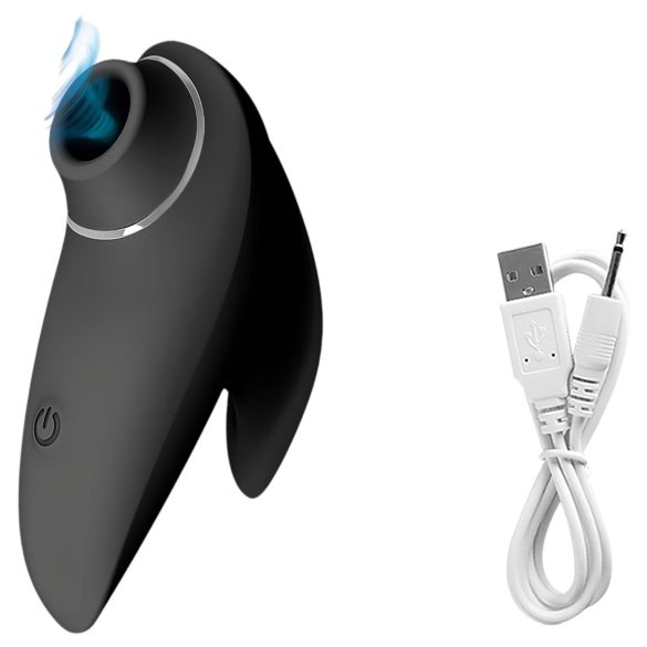 AlvUp - stymulator łechtaczki z falami powietrza - wibrator - czarny