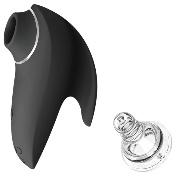 AlvUp - stymulator łechtaczki z falami powietrza - wibrator - czarny