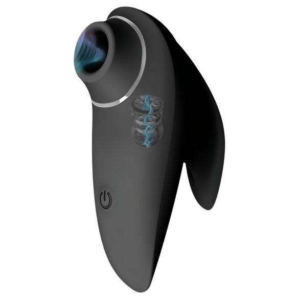 AlvUp - stymulator łechtaczki z falami powietrza - wibrator - czarny