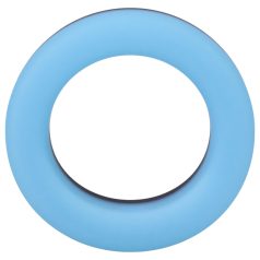   Doc Johnson The Big O - pierścień erekcyjny świecący - niebieski