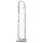 Addiction Crystal - dildo z przyssawką (przezroczyste) - 18 cm
