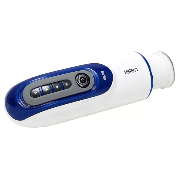 Leten SM390 - masturbator z funkcją jęków i podgrzewania - biały