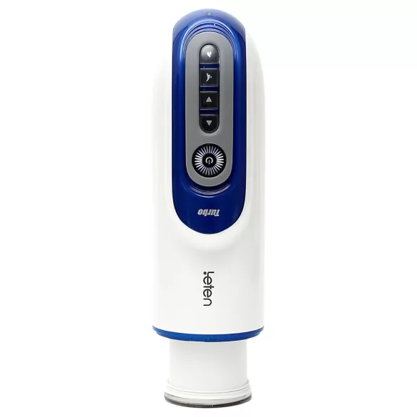 Leten SM390 - masturbator z funkcją jęków i podgrzewania - biały