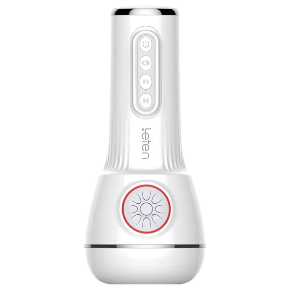 LETEN SM340 - masturbator dla mężczyzn - wibracje ssanie dźwięki - akumulator