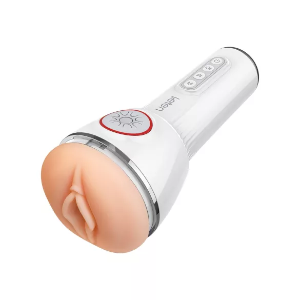 LETEN SM340 - masturbator dla mężczyzn - wibracje ssanie dźwięki - akumulator