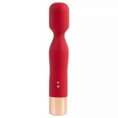   Lonely Charming Vibe Wand - wibrator masujący ładowany akumulatorowo - czerwony