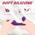 Sex HD Chomper - wibrator łechtaczkowo-analny wodoodporny - fioletowy