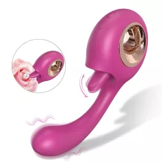 Sex HD - wibrator do łechtaczki i punktu G (czerwony)