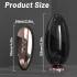 Sex HD Mirror - wibrator do lizania z funkcją podgrzewania - czarny