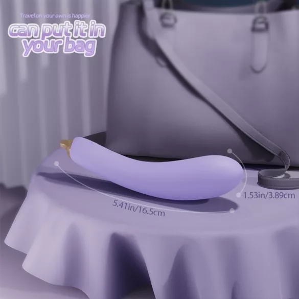 Sex HD - wibrator klasyczny - wielofunkcyjny - fioletowy