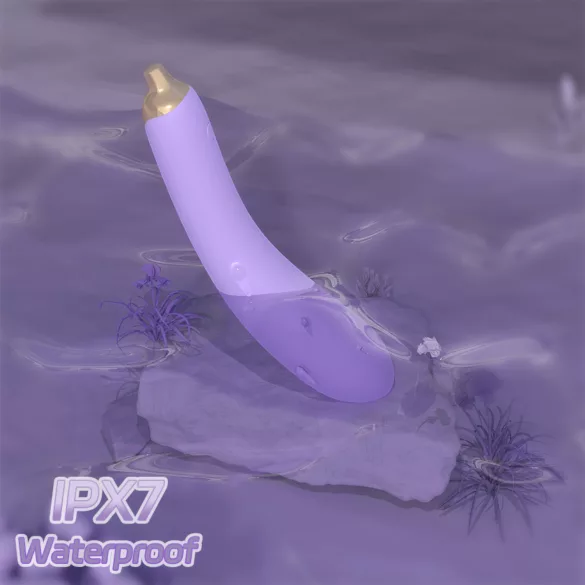 Sex HD - wibrator klasyczny - wielofunkcyjny - fioletowy