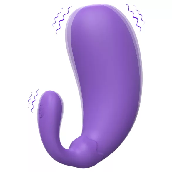 Sex HD - wibrator jajko w kształcie bakłażana - fioletowy