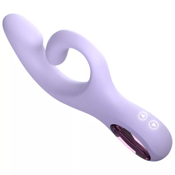 Sex HD - wibrator punktu G z uchwytem na łechtaczkę (fioletowy)