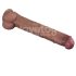 Lovetoy - dwuwarstwowy XXL dildo - 36,5 cm - (naturalny)