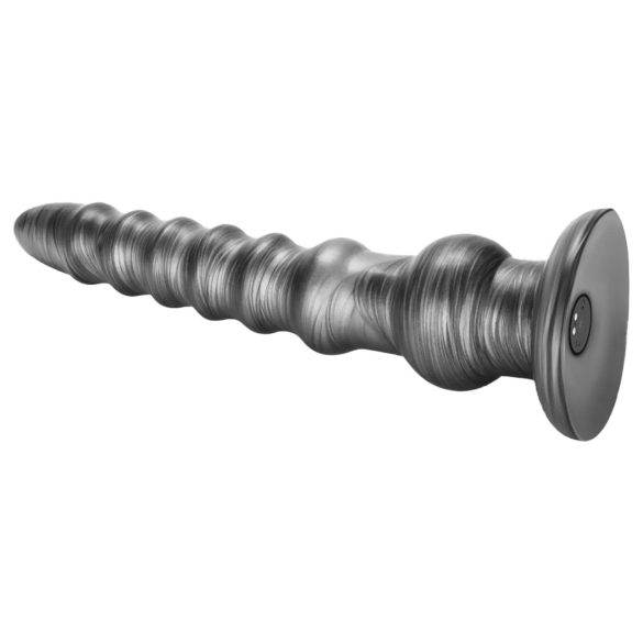 Lovetoy King Sized - duży wibrator - realistyczny - silikon szary 32 cm