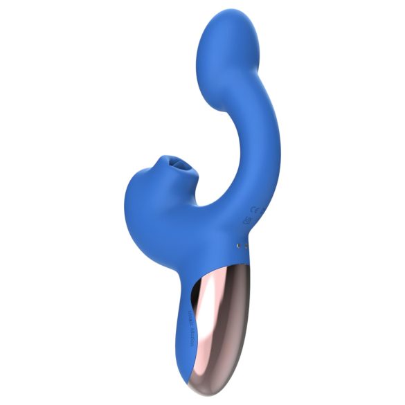 Magic Motion Magic Ponder - wibrator króliczek 2w1 - silikon - niebieski