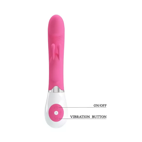 Pretty Love Gene - wibrator do punktu G wodoodporny - różowy