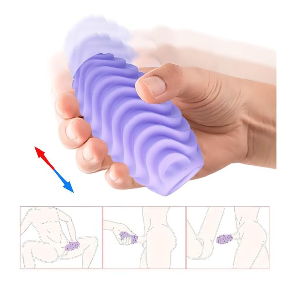 Pretty Love Romantic - masturbator jajko - silikon fioletowy 1 sztuka